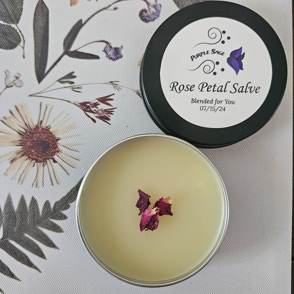 Purple Sage Blends Other - Rose Petal Salve